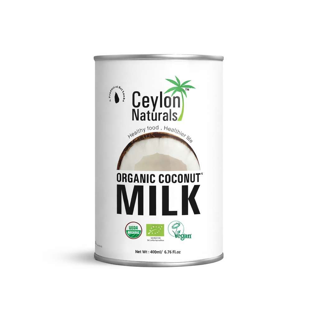 Ceylon Naturals Organic Coconut Milk 400ml